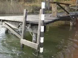 Egentillverkad havsvattenståndsmätare