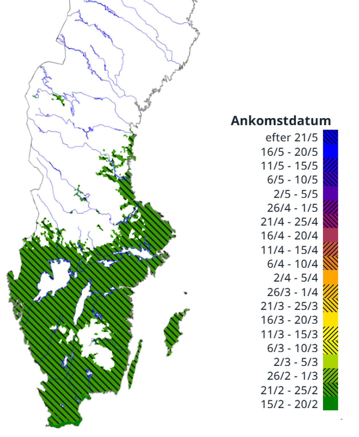 Meteorologiska våren 21 februari 2025