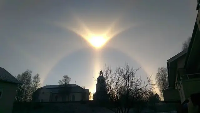 Sammansatt halo i Sollefteå 23 november 2015