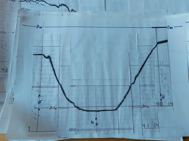 Svart linje på rutpapper