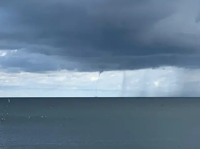 Tromb vid Stora Karlsö