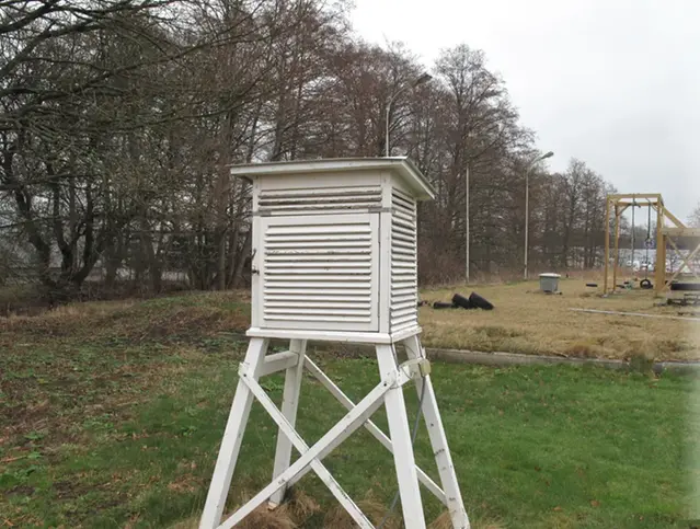 Klimatstationen i Karlshamn