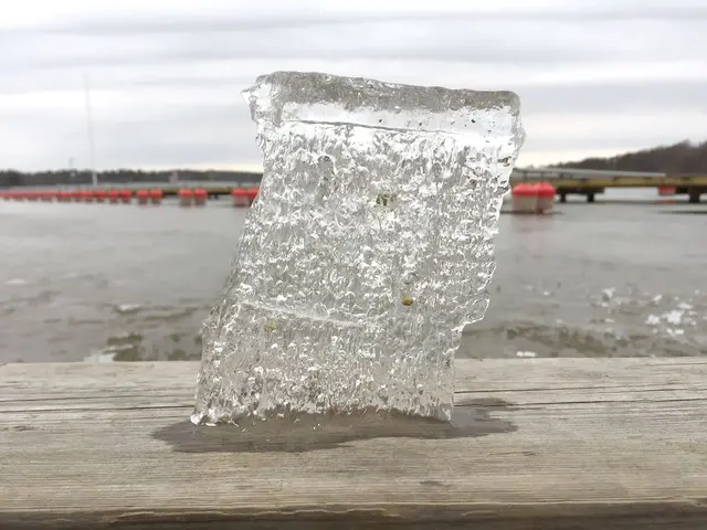 Rutten is. Överst ett centimetertjockt stöpislager.