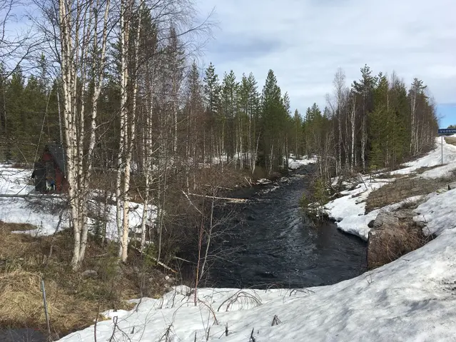 SMHIs mätstation vid Vuoddasbäcken