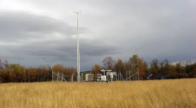 SMHIs automatstation i Naimakka