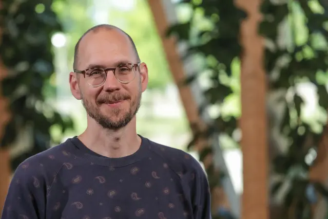 Porträtt Gustav Strandberg.