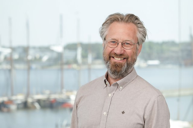 Porträtt av Sam Fredriksson.